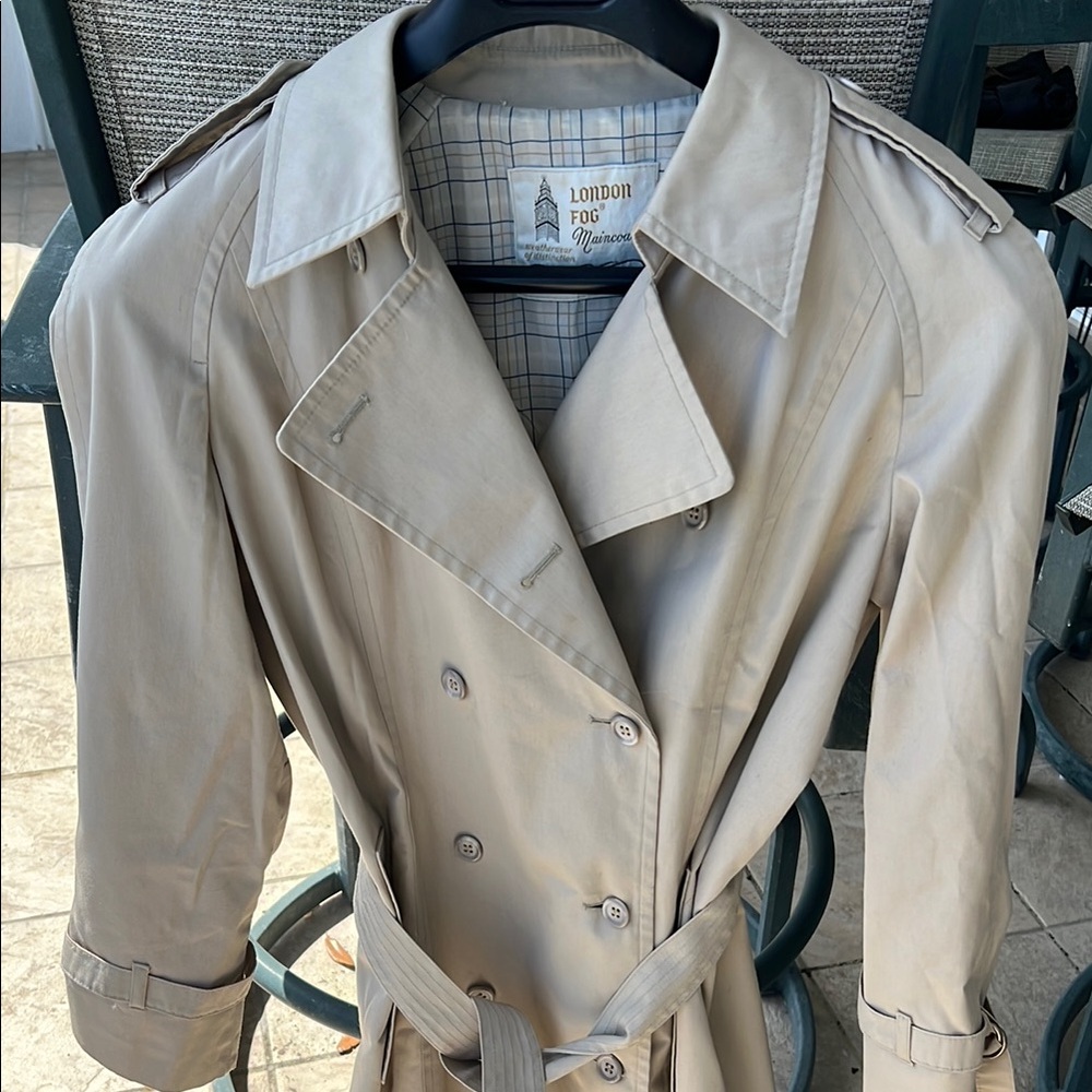 London Fog Women's Beige Trench Coat